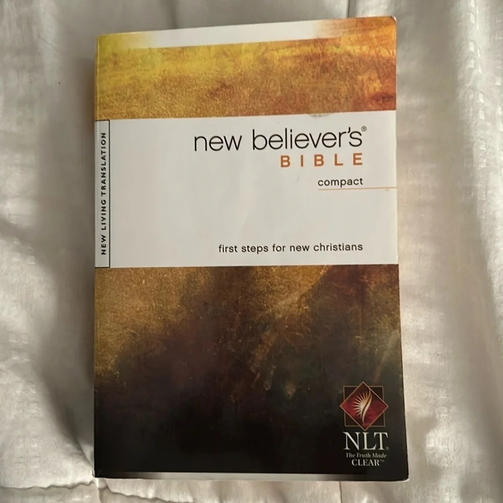 New believers Bible compact NLT soft cover book